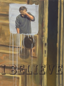 I Believe oil on wood 18"x24" ©1998 prints available